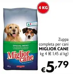 Maxi Supermercati Zuppa completa per cani Miglior Cane offerta