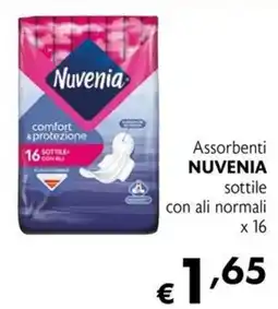 Maxi Supermercati Assorbenti Nuvenia sottile offerta