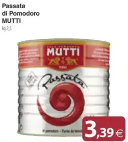 Docks Cash&Carry Passata di Pomodoro MUTTI offerta