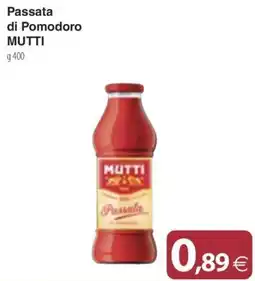 Docks Cash&Carry Passata di Pomodoro Mutti offerta