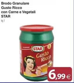 Docks Cash&Carry Brodo Granulare Gusto Ricco con Carne e Vegetali STAR offerta