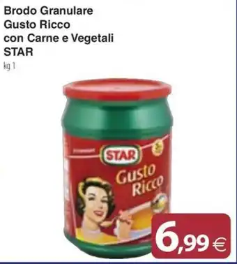 Brodo Granulare Gusto Ricco con Carne e Vegetali STAR