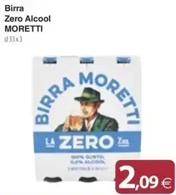 Docks Cash&Carry Birra Zero Alcool Moretti offerta