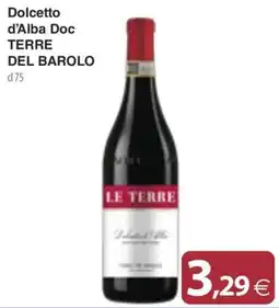 Docks Cash&Carry Dolcetto d'Alba Doc Terre del Barolo offerta
