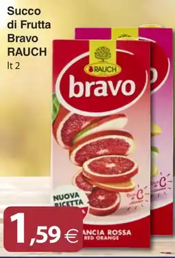 Docks Cash&Carry Succo di Frutta Bravo RAUCH offerta