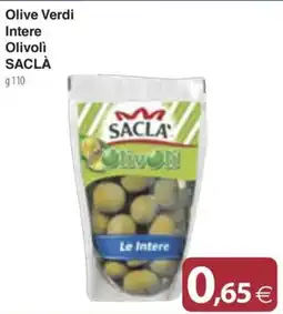 Docks Cash&Carry Olive Verdi Intere Olivoli SACLÀ offerta