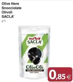 Docks Cash&Carry Olivoli Sacla' nere snocciolate offerta