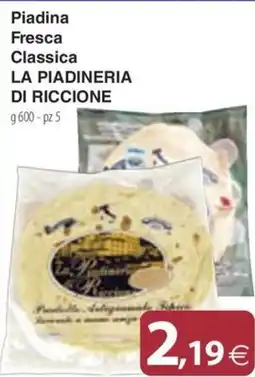 Docks Cash&Carry Piadina Fresca Classica La Piadineria di Riccione offerta