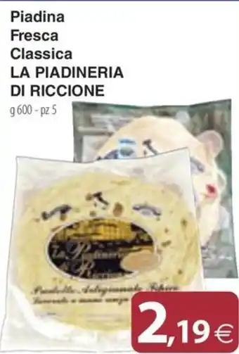 Docks Cash&Carry Piadina Fresca Classica La Piadineria di Riccione offerta
