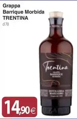 Docks Cash&Carry Grappa Barrique Morbida Trentina offerta