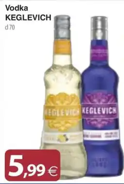 Docks Cash&Carry Vodka Keglevich offerta
