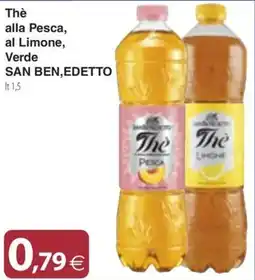 Docks Cash&Carry Thè alla Pesca, al Limone, Verde SAN BEN, EDETTO offerta