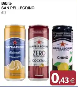 Docks Cash&Carry Bibite San Pellegrino offerta