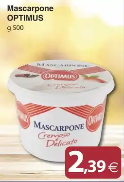 Docks Cash&Carry Mascarpone Optimus offerta