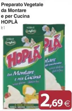 Docks Cash&Carry Preparato Vegetale da Montare e per Cucina Hoplā offerta