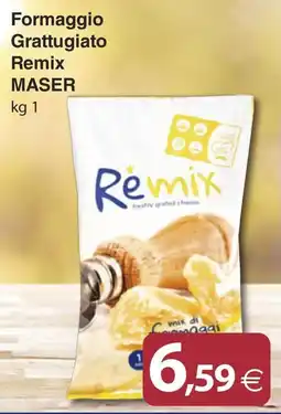 Docks Cash&Carry Formaggio Grattugiato Remix Maser offerta