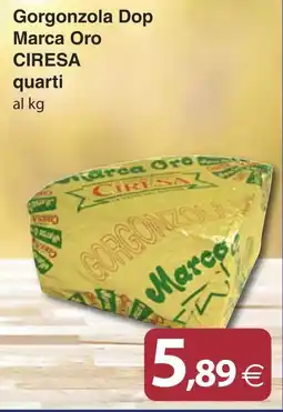 Docks Cash&Carry Gorgonzola Dop Marca Oro Ciresa offerta