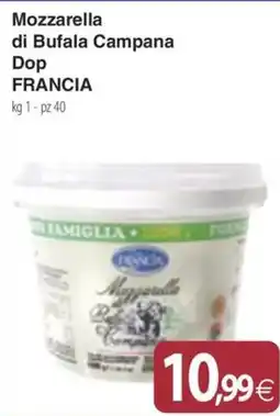 Docks Cash&Carry Mozzarella di Bufala Campana Dop Francia offerta