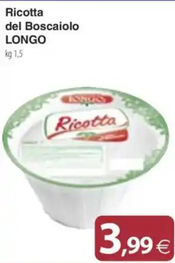 Docks Cash&Carry Ricotta del Boscaiolong offerta