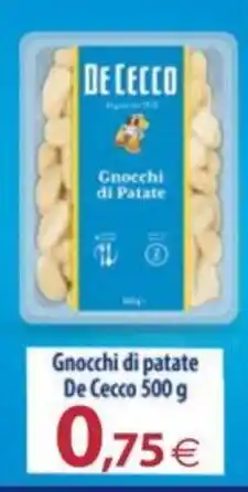 Docks Cash&Carry Gnocchi di patate De Cecco offerta