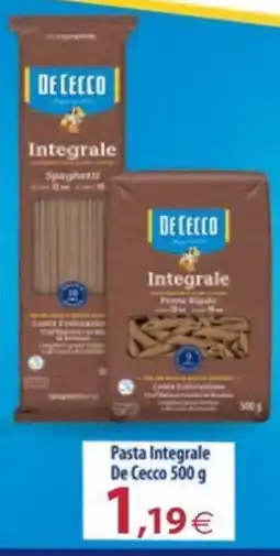 Docks Cash&Carry Pasta Integrale De Cecco offerta