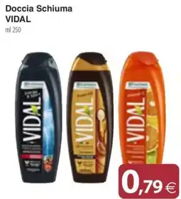 Docks Cash&Carry Doccia Schiuma Vidal offerta