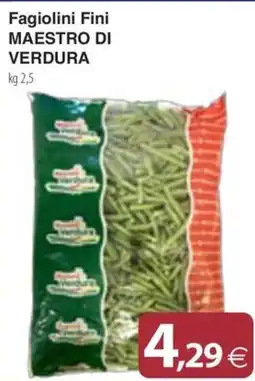 Docks Cash&Carry Fagiolini Fini Maestro di Verdura offerta