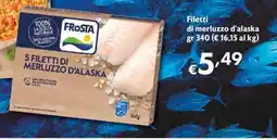 Eurospesa Filetti di merluzzo d'alaska offerta