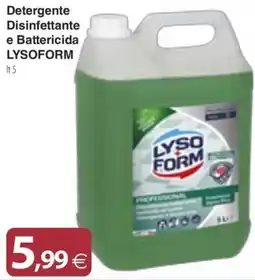 Docks Cash&Carry Detergente Disinfettante e Battericida Lysoform offerta