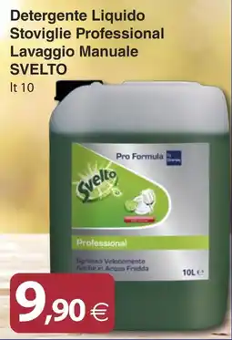 Docks Cash&Carry Detergente Liquido Stoviglie Professional Svelto offerta