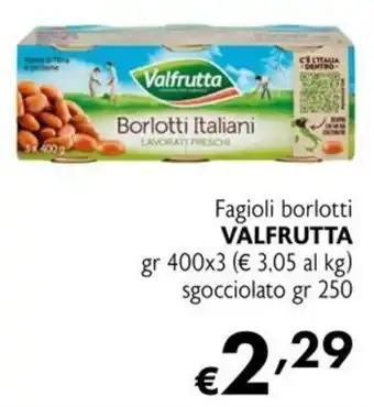 Fagioli borlotti VALFRUTTA