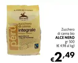 Eurospesa Zucchero di canna bio Alce Nero offerta