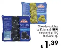 Eurospesa Olive denocciolate Le Sfiziose NERI offerta