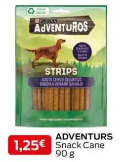 Eurospesa Purina Adventuros Snack Cane offerta