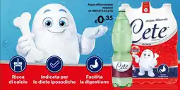 Eurospesa Acqua Minerale Cete offerta