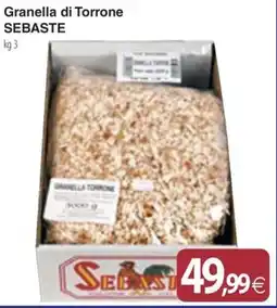 Docks Cash&Carry Granella di Torrone SEBASTE offerta