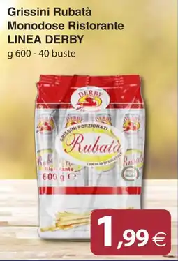 Docks Cash&Carry Grissini Rubatà Derby offerta