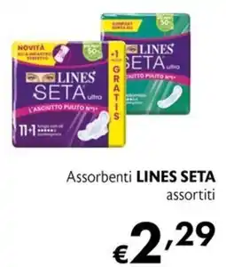 Eurospesa Assorbenti Lines Seta offerta