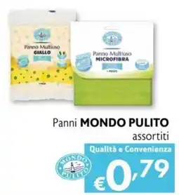 Eurospesa Panni MONDO PULITO assortiti offerta