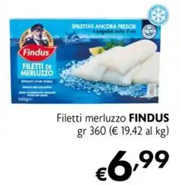 Eurospesa Filetti merluzzo FINDUS offerta