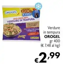 Eurospesa Verdure in tempura OROGEL offerta