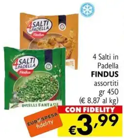 Eurospesa 4 Salti in Padella Findus offerta