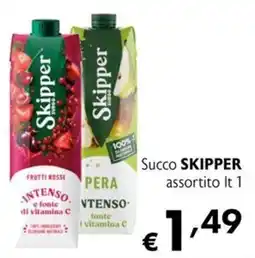 Eurospesa Succo SKIPPER assortito offerta
