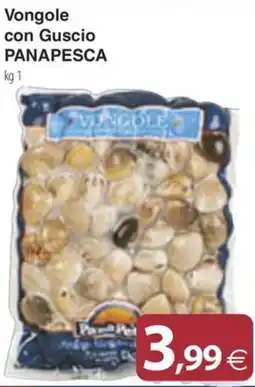 Docks Cash&Carry Vongole con Guscio Panapesca offerta