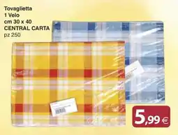Docks Cash&Carry Tovaglietta Central Carta offerta