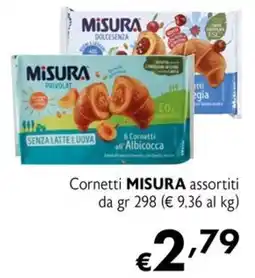 Eurospesa Cornetti MISURA assortiti offerta