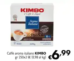 Eurospesa Caffè aroma italiano KIMBO offerta