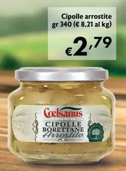 Eurospesa Coelsanus Cipolle Borettane Arrostite offerta