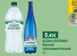 Eurospesa Acqua Levissima Naturale/Intensamente frizzante offerta