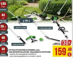 La Prealpina SEGA POTATURA KIT MULTIFUNZIONE SUPHERBA offerta